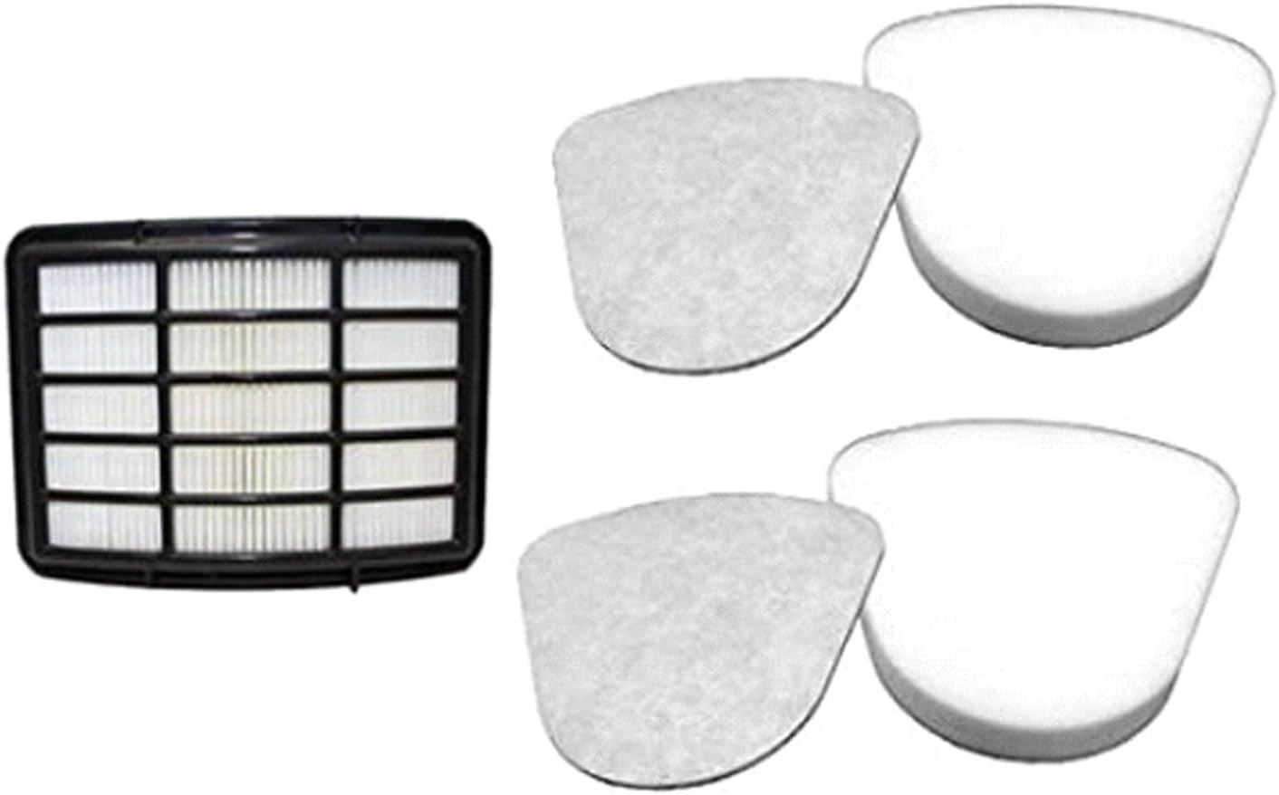 Anewise HEPA Filter Replacement for Shark Navigator Lift-Away Vacuums | 1 HEPA + 2 Pre-Felt Filters