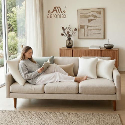 20x20 Memory Foam Throw Pillow Insert - Pack of 1, White