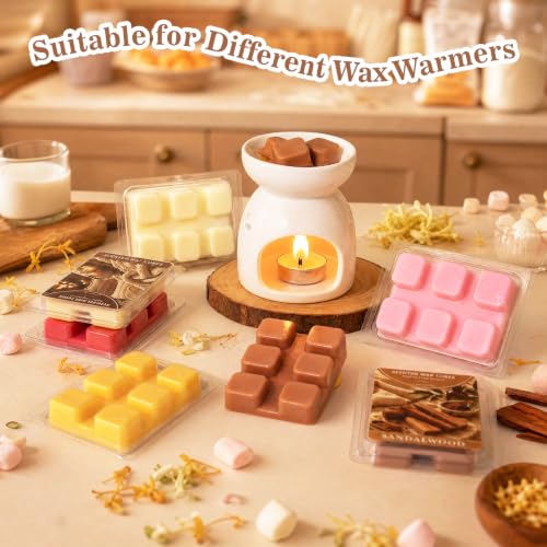 STRN Wax Melts - Soy Wax Cubes Fall Scented Set Yellow - Long Lasting Fragrance