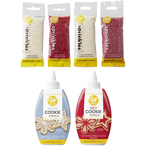 Wilton Green and White Cookie Decorating Set, 6-Piece