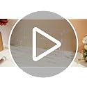 Elegant 4-Tier Scalloped Acrylic Display Riser Stand for Perfume & Jewelry