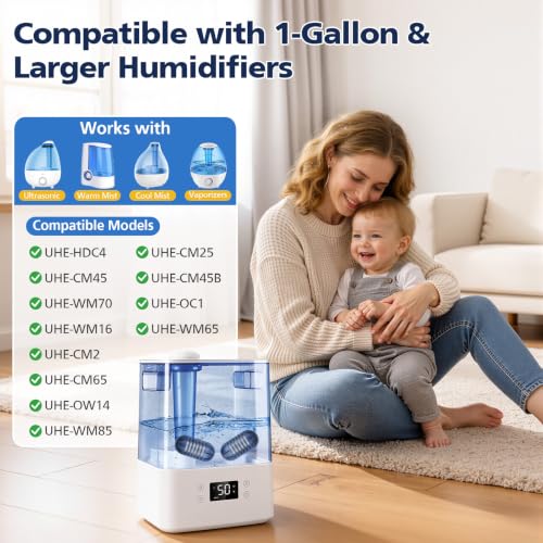 Demineralization Cartridge Filter for Ultrasonic Humidifiers - 20 Pack