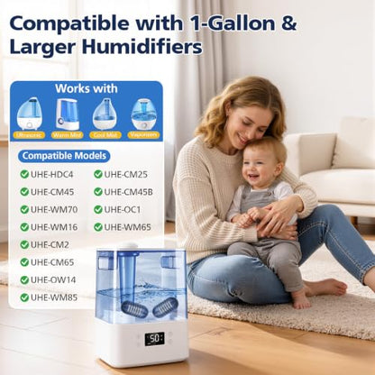 Demineralization Cartridge Filter for Ultrasonic Humidifiers - 20 Pack