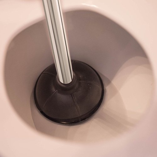 Kleen Freak 23-in. Heavy-duty Toilet Plunger with Twister Caddy 3019000, Versatile Bathroom Accessory Set and Apartment Must-have, Toilet and Plunger for Bathroom with Toilet Caddy