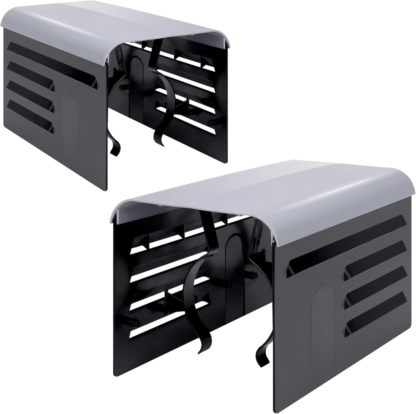 RunNico Pool Pump Covers - 2 Pack Adjustable ABS Motor Covers for Above Ground Protection