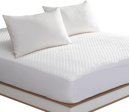 Regine Switzerland King Size Waterproof Mattress Protector - Fitted Pad Cover for Deep Pocket Up to 18''