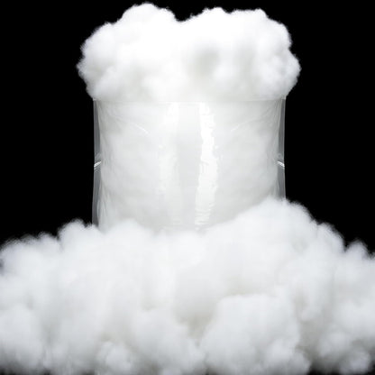 QZYL Snow Fluff | 18 Oz Vacuum Packaged Artificial Snow for Christmas Decor & Winter Displays