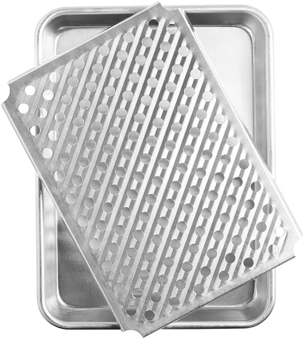 Nordic Ware Naturals Quarter Sheet - Versatile Oven & Cooling Rack | Perfect for Baking & Cooking