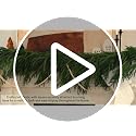 6 Ft Norfolk Pine Garland - Artificial Christmas Decor for Mantle, Railing & Indoor Outdoor Spaces - Green, Variation 1 Pack
