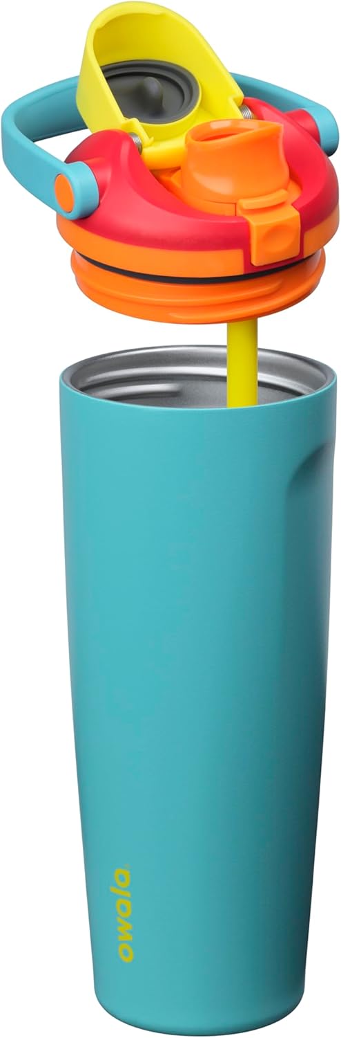 Owala FreeSip Sway Insulated Water Bottle - 30oz Stainless Steel with Two-Way Spout & Built-In Straw | BPA Free, Leak Proof, Ideal for Travel & Sports