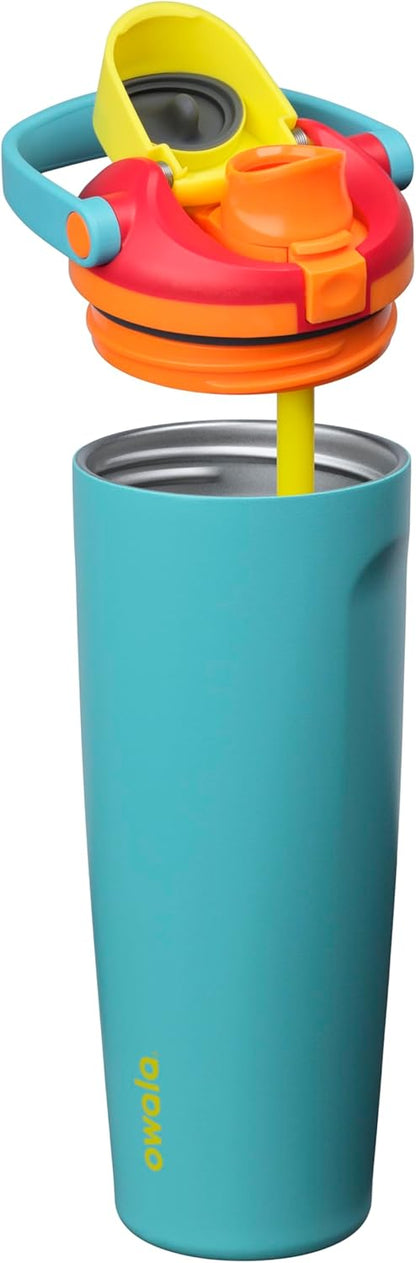 Owala FreeSip Sway Insulated Water Bottle - 30oz Stainless Steel with Two-Way Spout & Built-In Straw | BPA Free, Leak Proof, Ideal for Travel & Sports