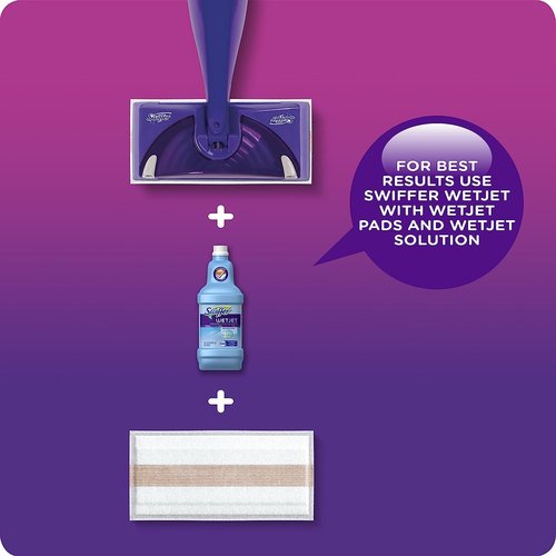 Swiffer Floor Cleaner Solution Refill, Lavender, 42.2 Fl Oz, Pack of 4