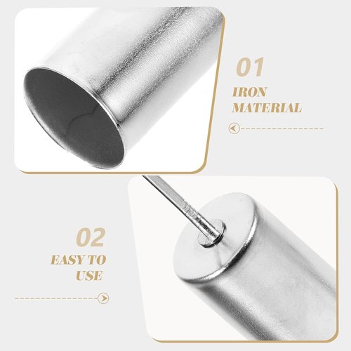 Christmas Centerpiece Candle Holder Stakes | 5PCS Metal Taper Holders - Heavy-Duty Pillar Stand for Floral Arrangements