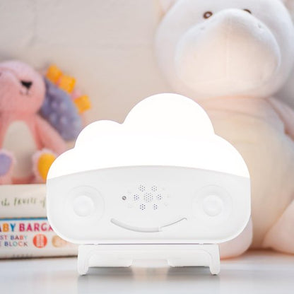 Happiest Baby SNOObie Smart White Noise Machine - Portable Sound Machine with Night Light | 12 Soothing Sounds, White