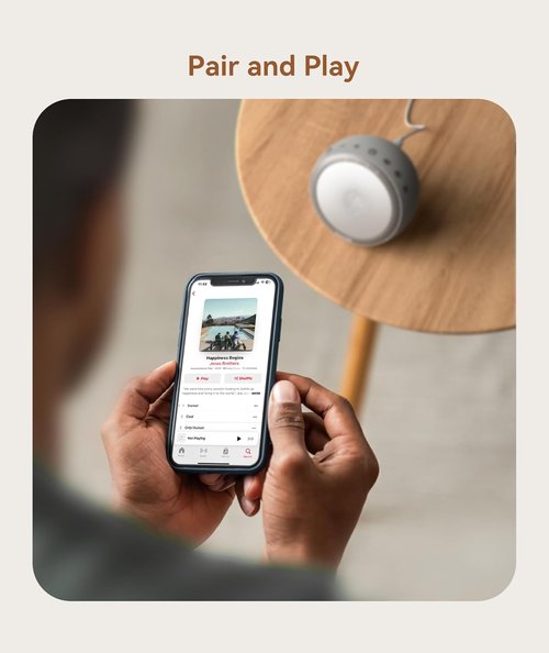 Dreamegg White Noise Machine - 10W Sound Device with 29 Soothing Sounds for Sleep & Privacy