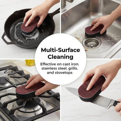 Magic Sponges Heavy-Duty Cleaning Eraser - Multi-Functional Melamine Foam Pads (5PCS) for Home Use