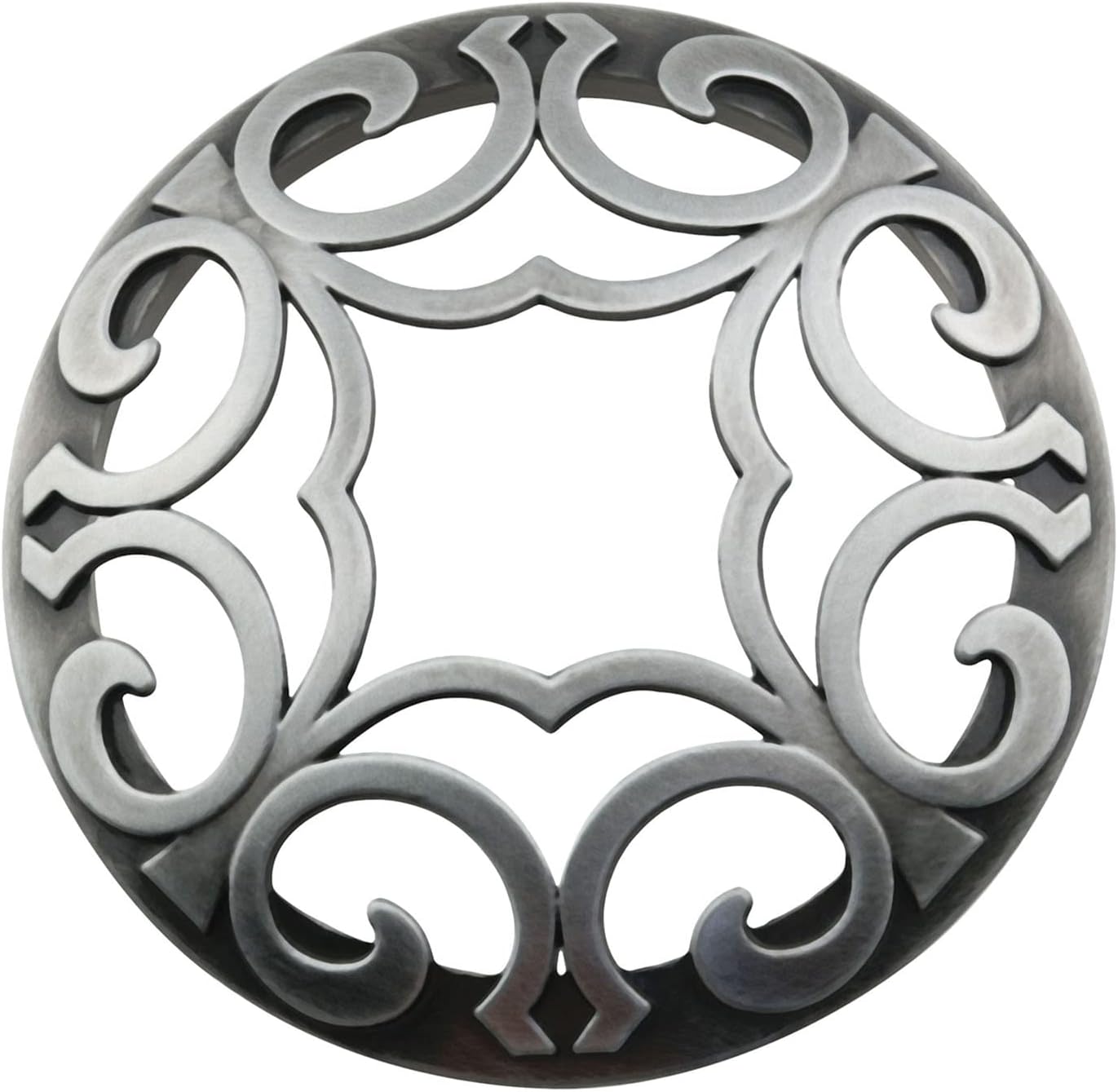 Skiennix Candle Cover - Elegant Silver Tone Aluminum Alloy Toppers for Scented Candle Jars | Perfect Gift Accessory