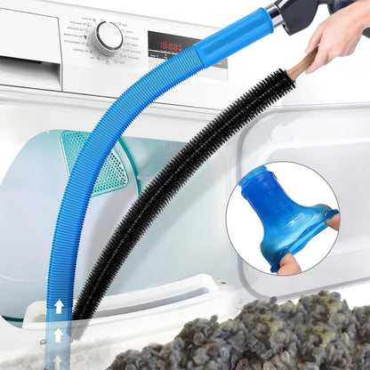Upgraded Dryer Lint Vac Attachment by [Brand Name] - Universal Vacuum Cleaner Kit for Deep Cleaning Ducts & Lint Removal