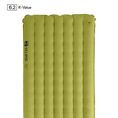 Nemo Equipment Eclipse All-Season Lightweight Insulated Sleeping Pad - Birch Bud/Stormy Night - Long Wide (76"x25")