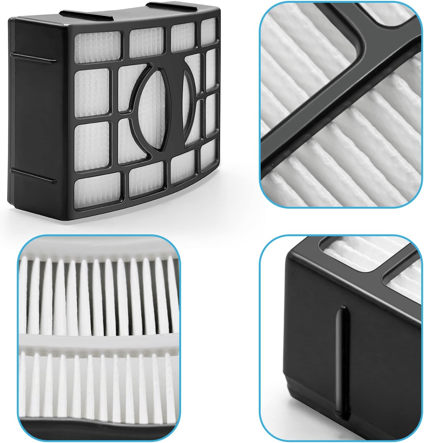Shark Replacement Filter - HEPA Compatible for ZU561, ZU560, ZU572, ZU562, UV650, UV725 Vacuums