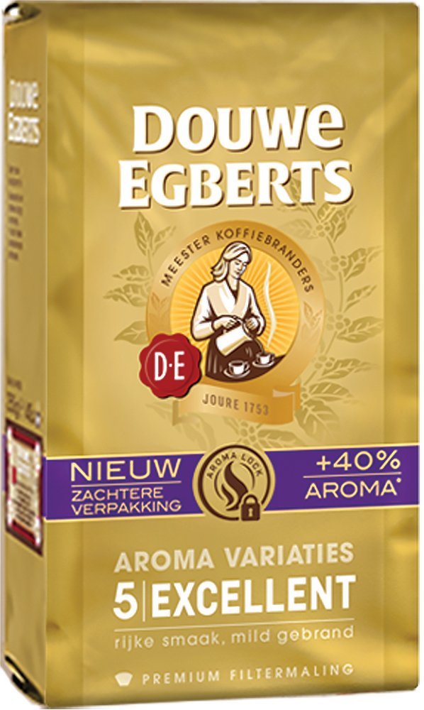 Douwe Egberts Excellent Aroma Ground Coffee, 8.8-Ounce Packages (Pack of 3)