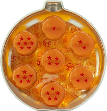 ABYSTYLE Dragon Ball Z Collectible Dragon Radar Tin - Includes 7 Acrylic Crystal Ball Replicas (2" Each)