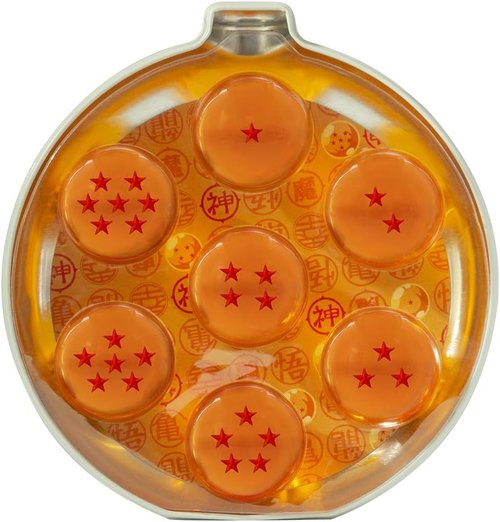 ABYSTYLE Dragon Ball Z Collectible Dragon Radar Tin - Includes 7 Acrylic Crystal Ball Replicas (2" Each)