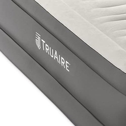 INTEK Twin Air Mattress - TruAire Luxury 18" Inflatable Bed with Built-in Pump for Ultimate Comfort