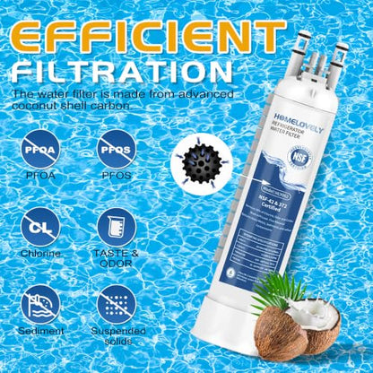 Water Filter Replacement for Frigidaire 3 Pack - Compatible with GRFS2853AF and More