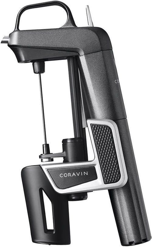 Coravin Model Two -Wine Preservation System - Bottle Opener, Needle Pourer, Aerator, and Wine Saver - Graphite - Includes 2 Argon Gas Capsules and Wine Needle