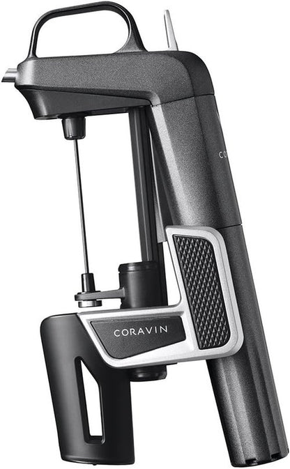 Coravin Model Two -Wine Preservation System - Bottle Opener, Needle Pourer, Aerator, and Wine Saver - Graphite - Includes 2 Argon Gas Capsules and Wine Needle