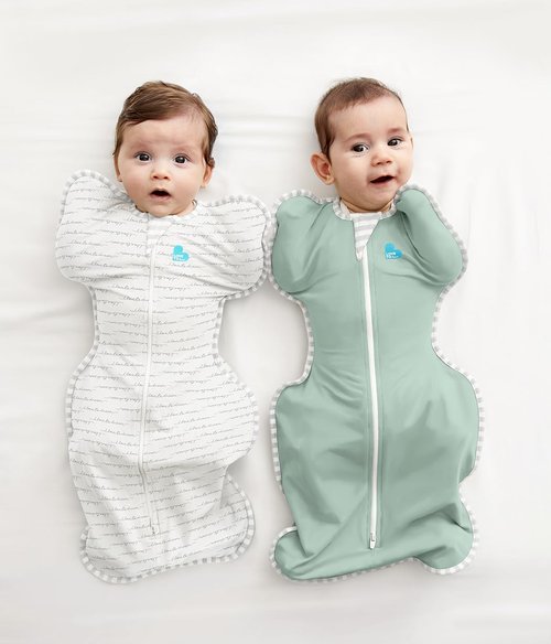 Love to Dream Swaddle Up - Baby Sleep Sack for Self-Soothing | Lite 0.2 Tog, 13-19 lbs, Olive