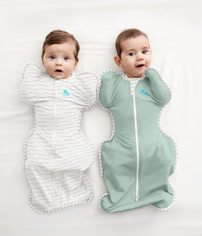 Love to Dream Swaddle Up, Baby Sleep Sack, Self-Soothing Swaddles for Newborns, Get Longer Sleep, Snug Fit Helps Calm Startle Reflex, Lite 0.2 Tog, 13-19 lbs, Olive