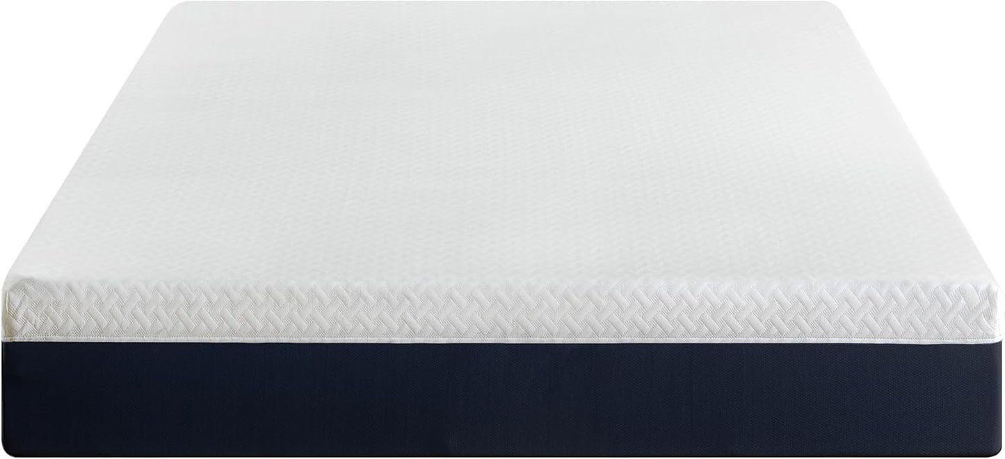 Zinus 12 Inch Queen Cooling Comfort Hybrid Mattress - Fiberglass Free, Medium Firm, Motion Isolation, Certified Safe Foams