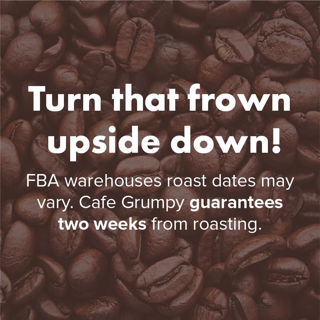 Café Grumpy Coffee Momentum Blend Whole Arabica Beans, 12oz Bag, Medium Roast, Drip, French Press, Pour Over, Cold Brew (Whole Beans)