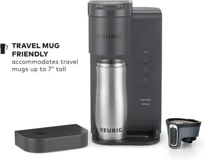 Keurig K-Express | Matte Gray Single-Serve Coffee Maker with Easy Brew Technology