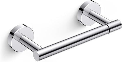 FORIOUS Toilet Paper Holder - Rustproof Stainless Steel Double Post Pivoting Design | Chrome Finish