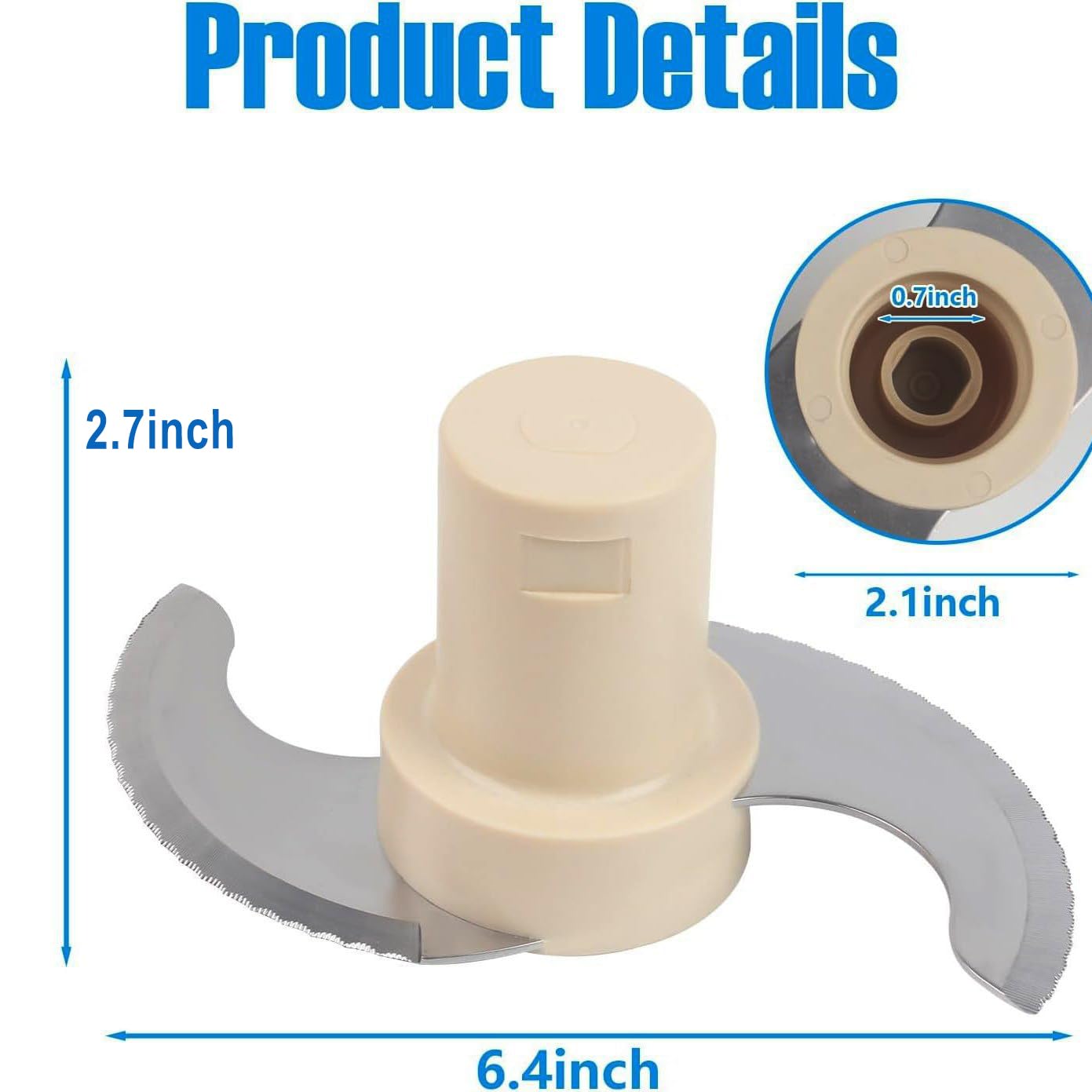 S Blades Replacement Parts Cuisinart DLC-001TXB Blender Replacement Part 14-Cup Dough Blade Fits Models DLC-2014,DFP-14BCNY,DFP-14,DFP-14BCN,DFP-14BCN,DFP-14BCNY,DFP-14BCWN,DFP-14BWN and So On