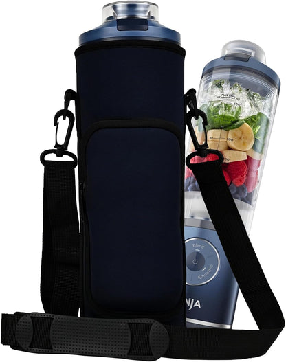 Nj Blast Max Portable Blender Storage Bag - Durable Sleeve with Shoulder Strap & Accessory Pocket