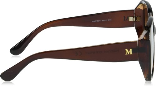 Martha Stewart Women's UV400 Protective Square Sunglasses - Timeless 58mm Fashion Accessory