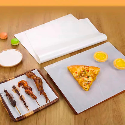 Parchment Paper Sheets 300 Pcs - Non-Stick Baking Paper for Air Fryer & Oven | 6x8 Inch, Non-Toxic