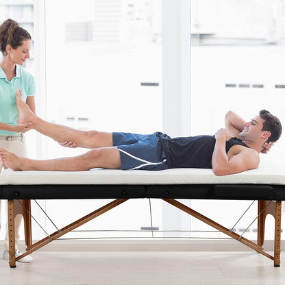 ROYALAY Extra Thick Memory Foam Massage Bed Mattress Topper with Removable Cover, Topper for Massage Table, Elastic Bands & Non-Slip Lash Bed Cushion Without Bed-for Beauty and Massage-73"x24"x3"