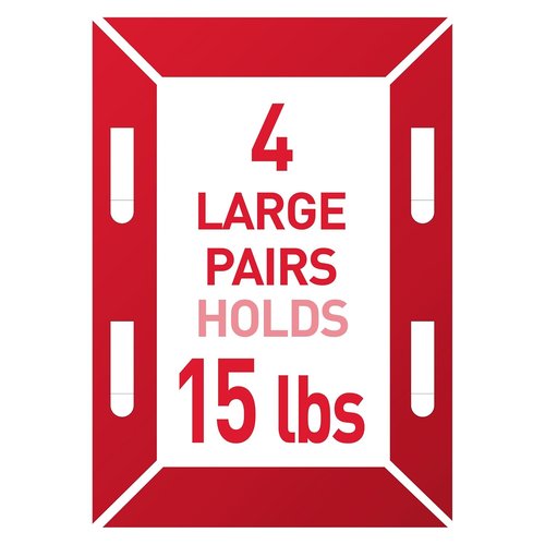 Command 15 lb Large Picture Hanging Strips - Damage-Free Wall Hangers for Home Decor | 14 Pairs (28 Strips)