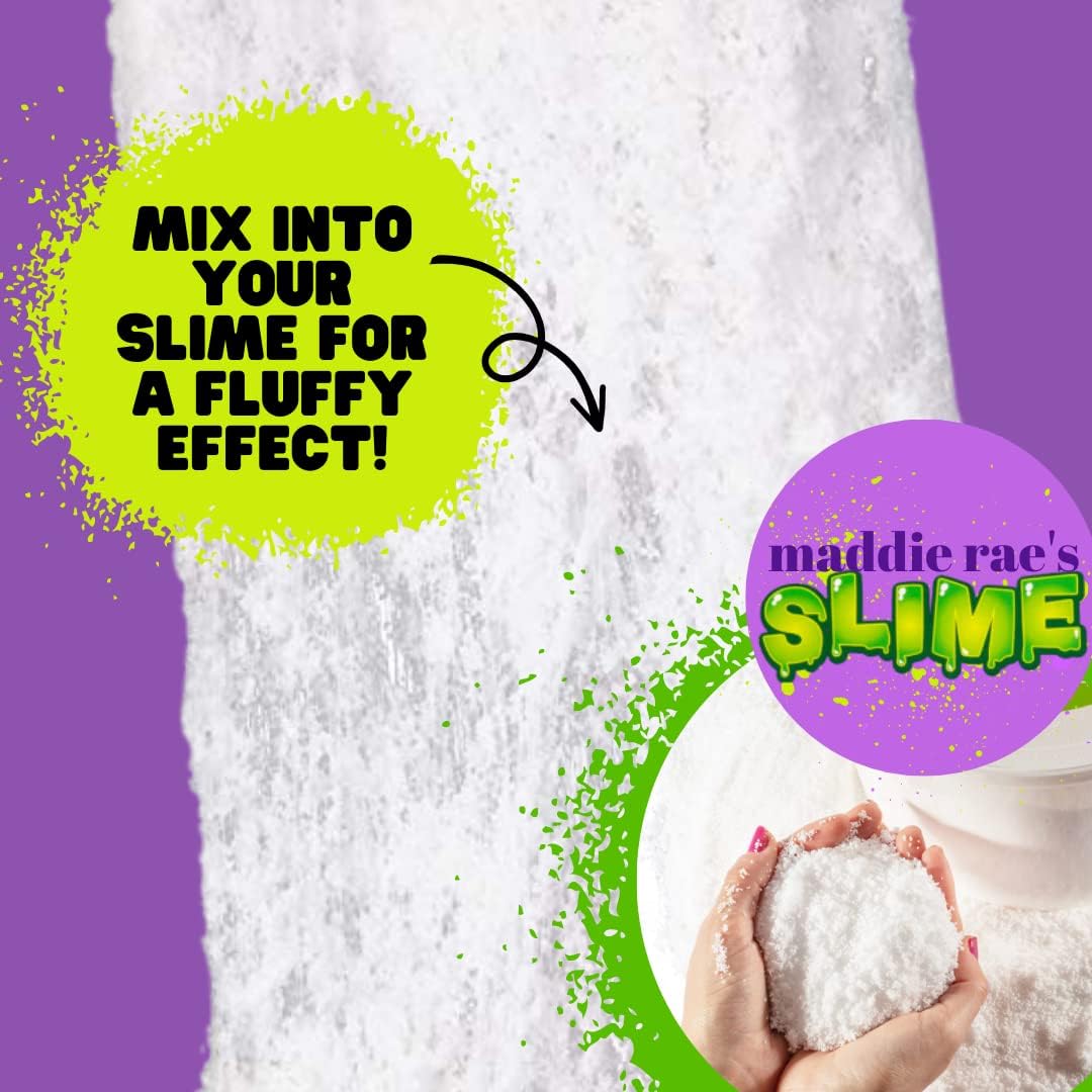 SCS Direct Maddie Rae's Instant Snow XL Pack - Create 5 Gallons of Safe, Non-Toxic Artificial Snow | Perfect for DIY Crafts & Holiday Fun