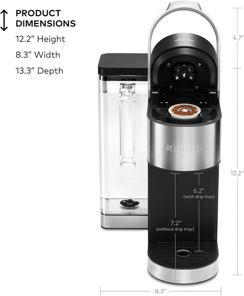 Keurig K-Supreme Plus Coffee Maker - MultiStream Technology, Customizable Strength & Temperature, 78oz Reservoir