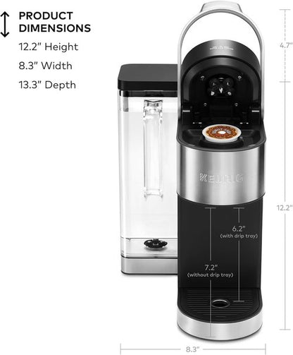 Keurig K-Supreme Plus Coffee Maker - MultiStream Technology, Customizable Strength & Temperature, 78oz Reservoir