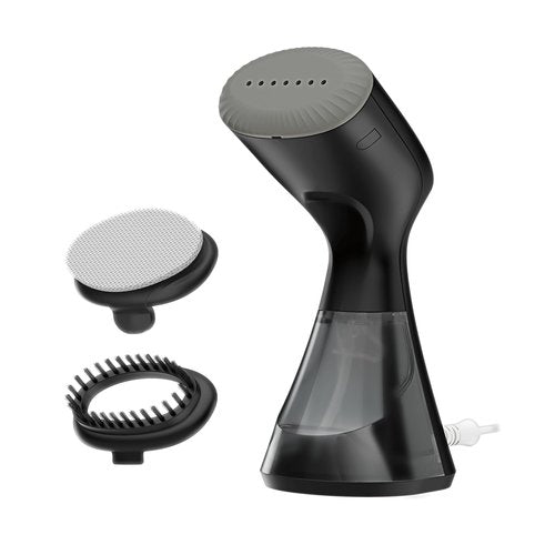 Conair Handheld Garment Steamer for Clothes, Compact Fabric Steamer for Home or Travel, Clothes Steamer Handheld, Handheld Garment Steamers for Clothes, Travel Steamer, 30-Second Heat-Up, Black