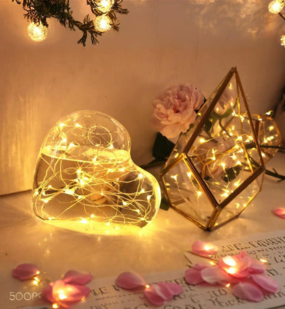 Skiennix 6 Pack Fairy Lights - Battery Operated Twinkle Lights with Timer | 20 LED Warm White, 6.5ft Silver Wire for Weddings & Parties