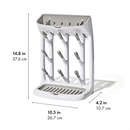 OXO Tot Drying Rack - Space-Saving Design for Efficient Dish Drying | Compact & Practical