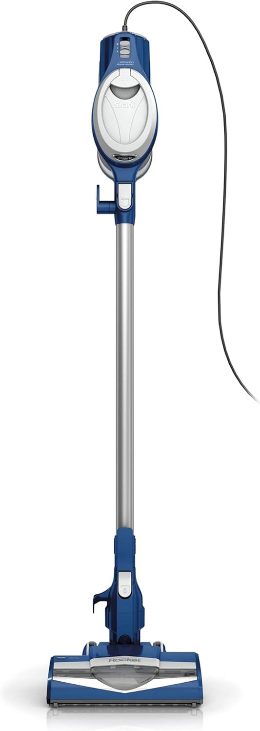 Shark HV200 Rocket Corded Stick Vacuum - Lightweight & Bagless for Carpet & Hard Floors - Blue